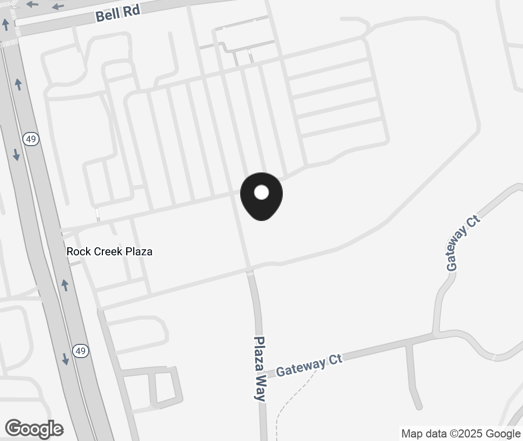 Google Map of 2795 Bell Road, Auburn CA 95603