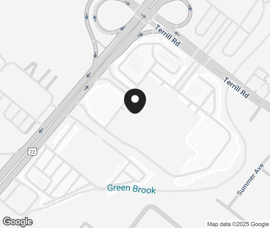 Google Map of 1630 Route 22, Watchung NJ 07069