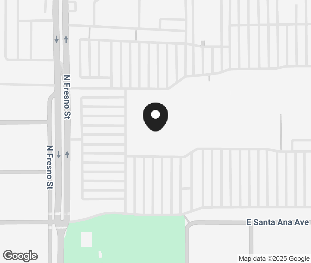Google Map of 4888 North Fresno St, Fresno CA 93726