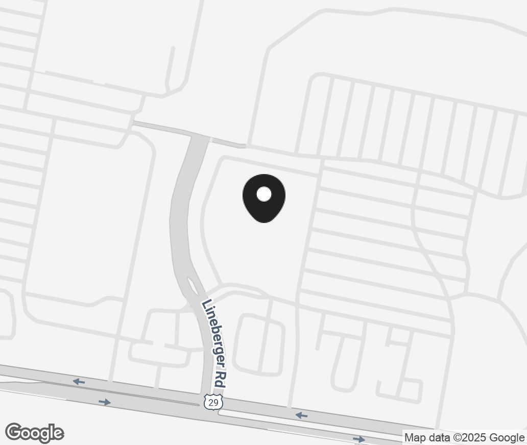 Google Map of 3648 E Franklin Blvd, Gastonia NC 28054