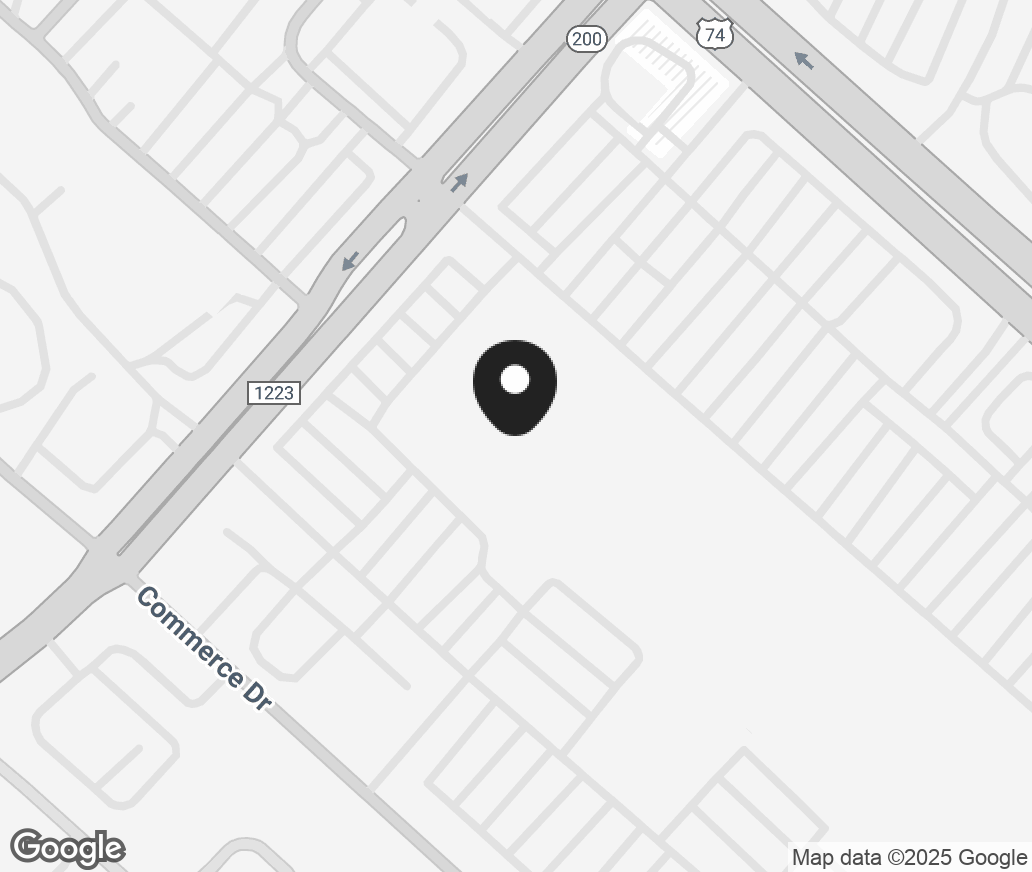 Google Map of 2115 W. Roosevelt Blvd. Suite 600, Monroe NC 28110