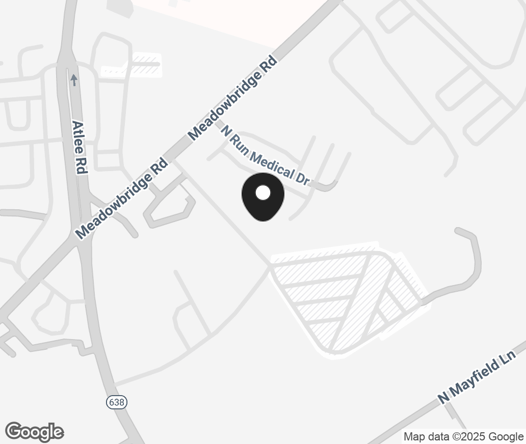 Google Map of 7390 Ball Creek Rd, Mechanicsville VA 23111