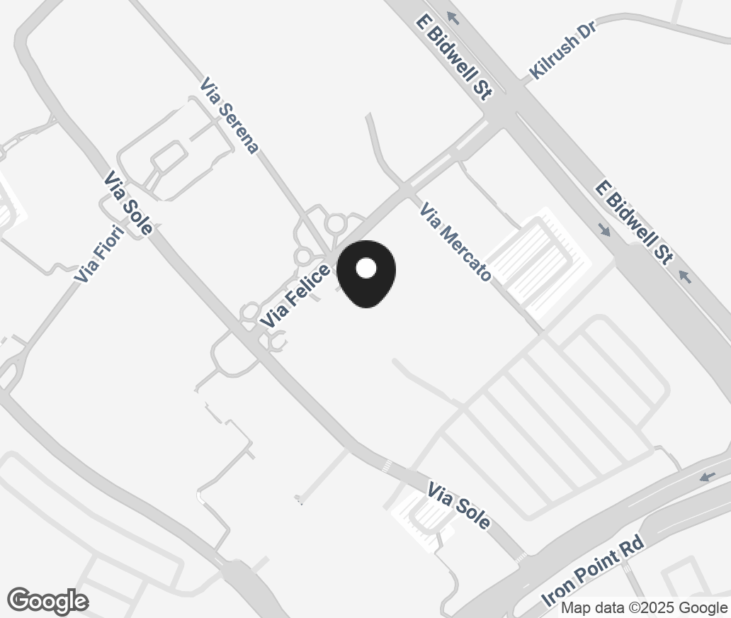 Google Map of 280 Palladio Pkwy. Space 901, Folsom CA 95630