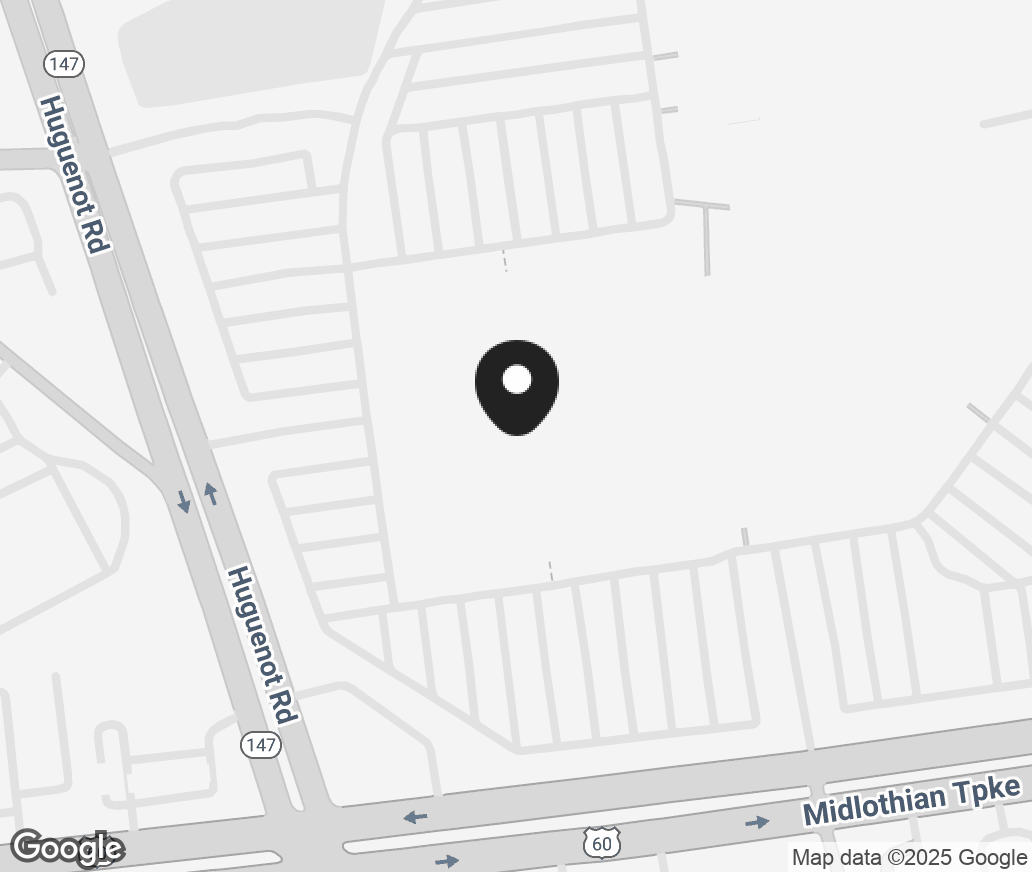 Google Map of 11504 Midlothian Turnpike, Richmond VA 23235