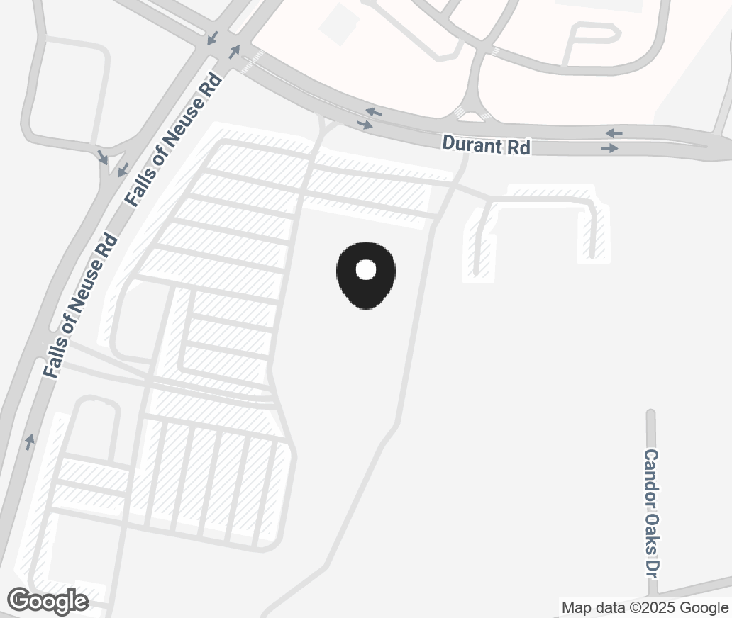 Google Map of 9700 Falls Of Neuse Road, Raleigh NC 27615