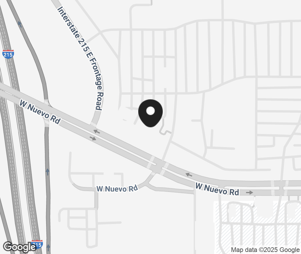 Google Map of 1688 North Perris Blvd., Perris CA 92571
