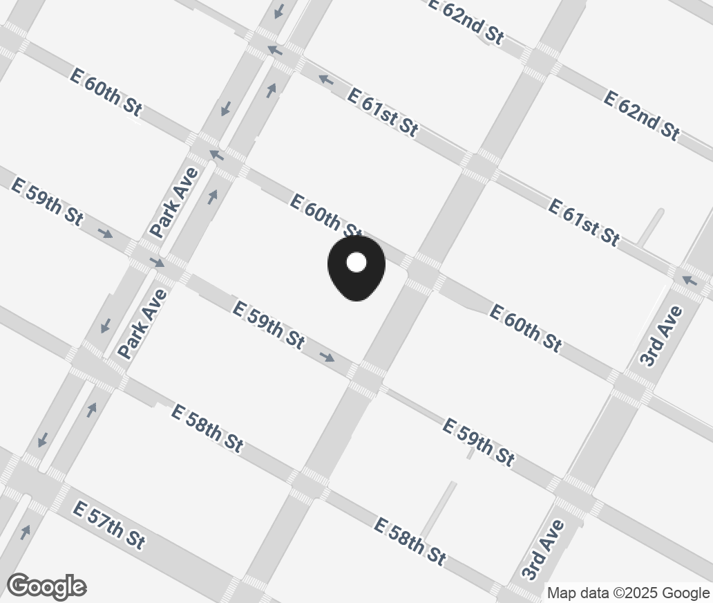 Google Map of 750 Lexington Ave, New York NY 10022