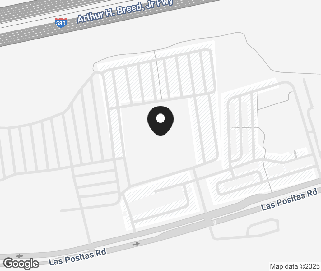 Google Map of 2900 Las Positas Rd, Livermore CA 94551