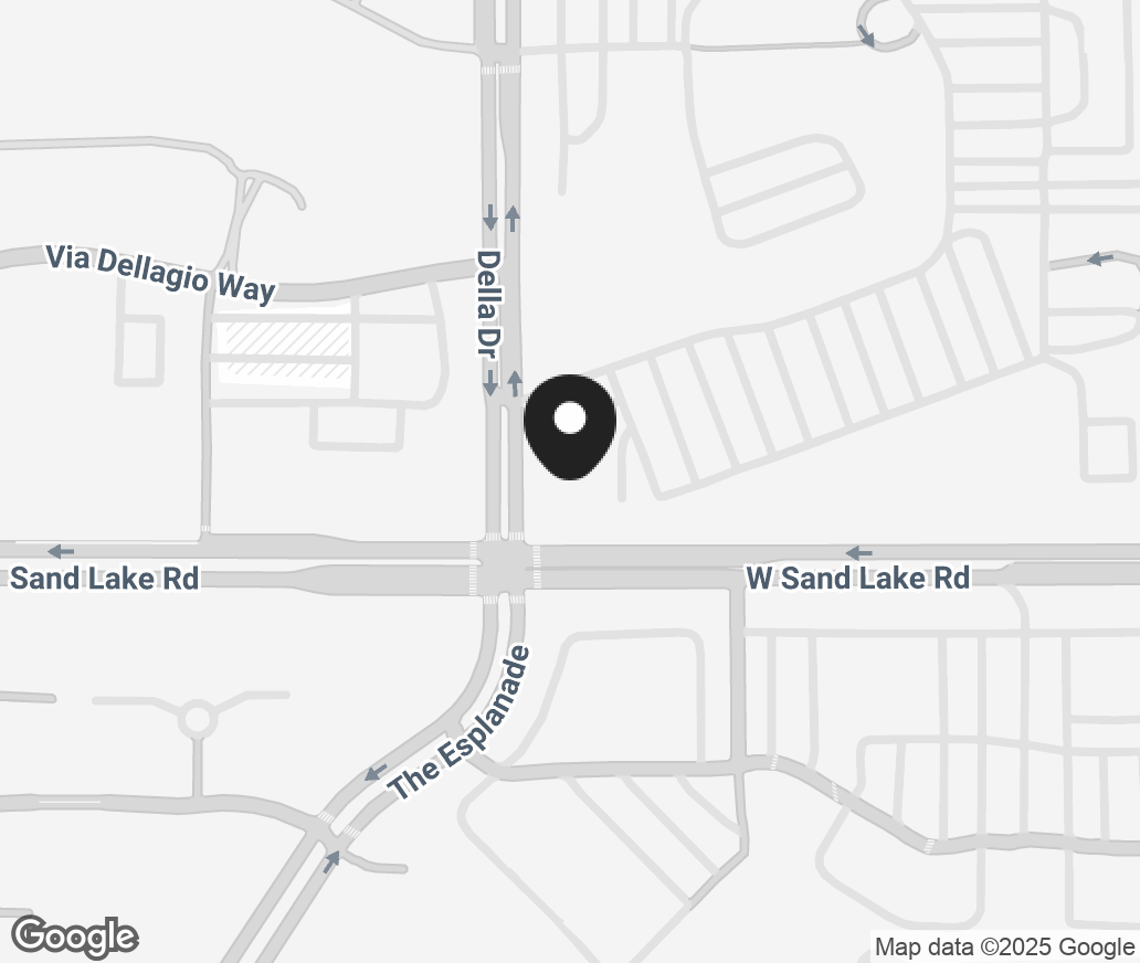 Google Map of 7699 W Sand Lake Road, Orlando FL 32819