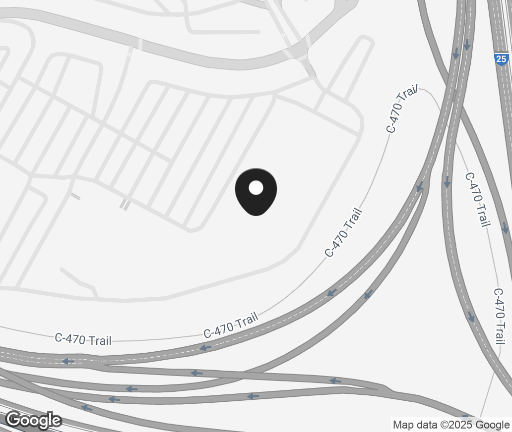 Google Map of 8676 S Park Meadows Center Drive, Lone Tree CO 80124