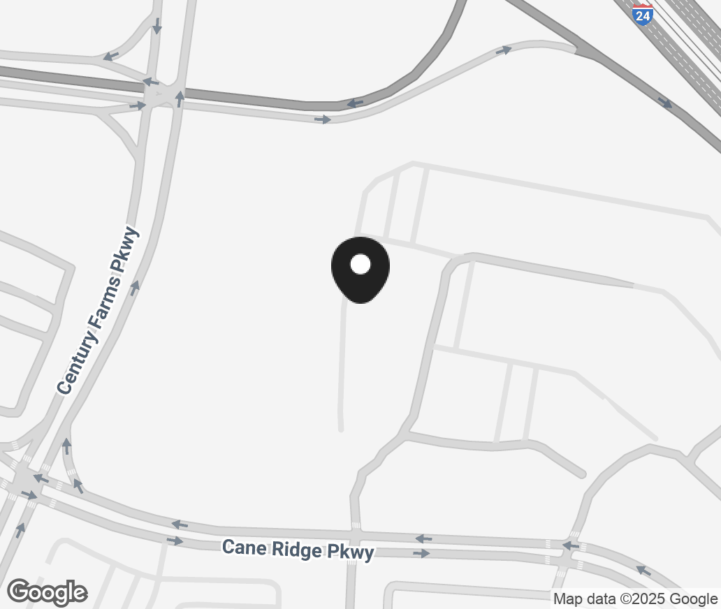 Google Map of 4060 Cane Ridge Pkwy Ste 601, Antioch TN 37013