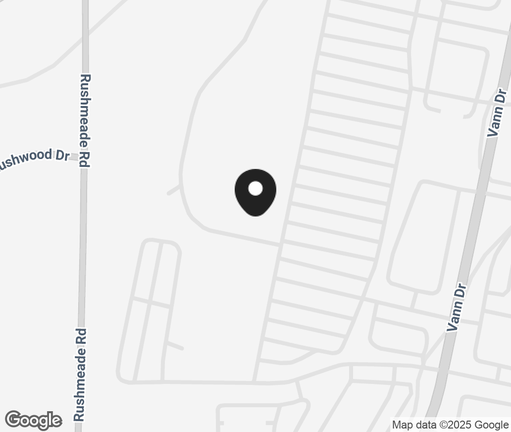 Google Map of 1151 Vann Drive, Jackson TN 38305