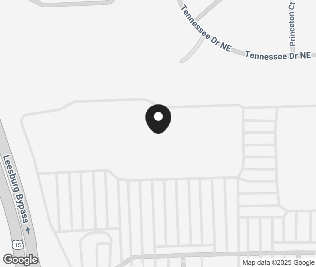 Google Map of 1200 Edwards Ferry Rd, Leesburg VA 20176-3318