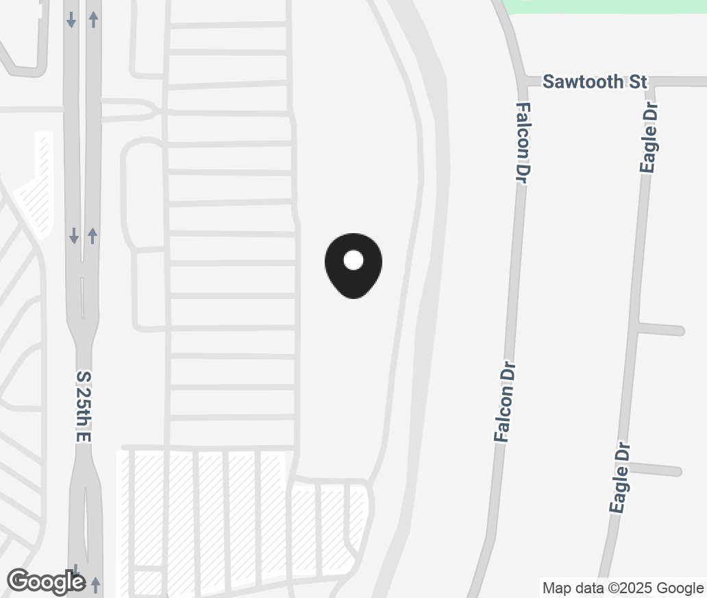 Google Map of 1967 S 25Th E, Ammon ID 83406