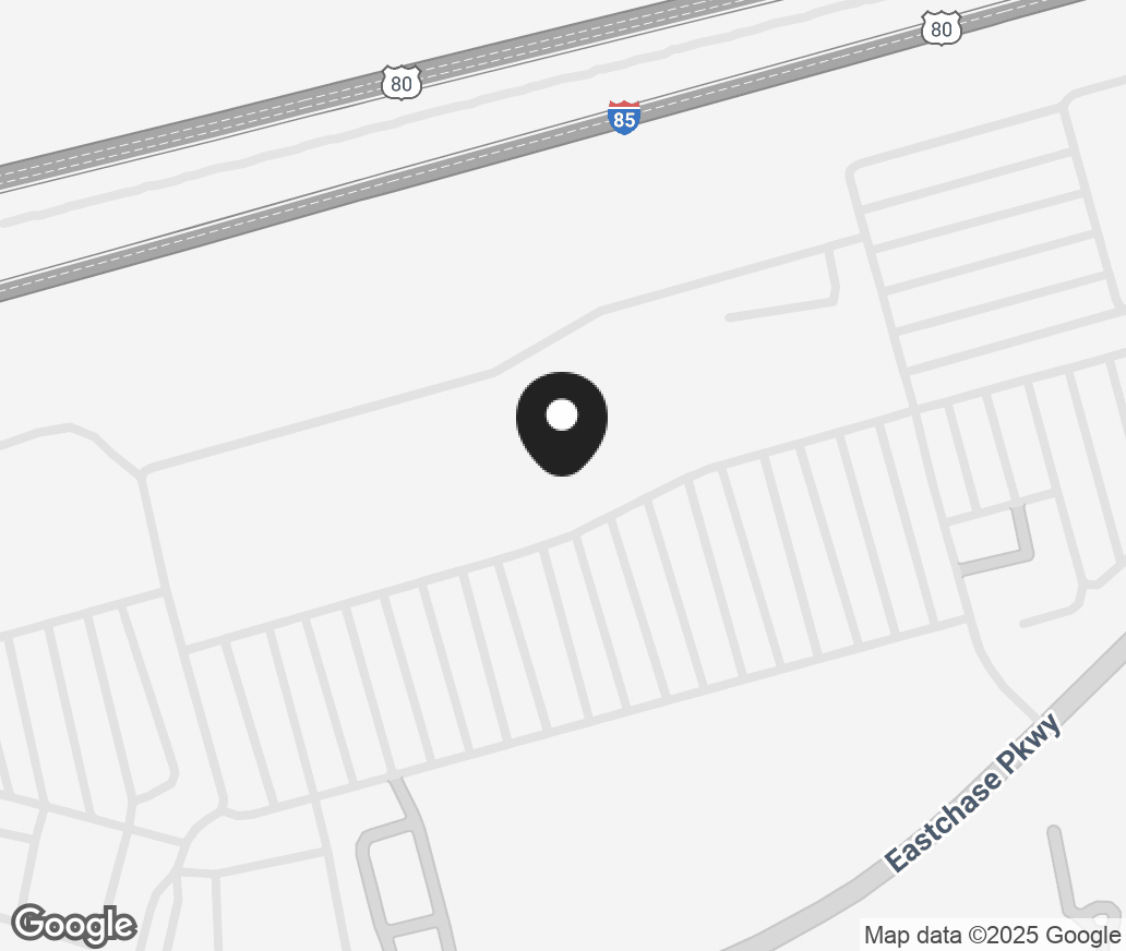 Google Map of 7981 Eastchase Parkway, Montgomery AL 36117