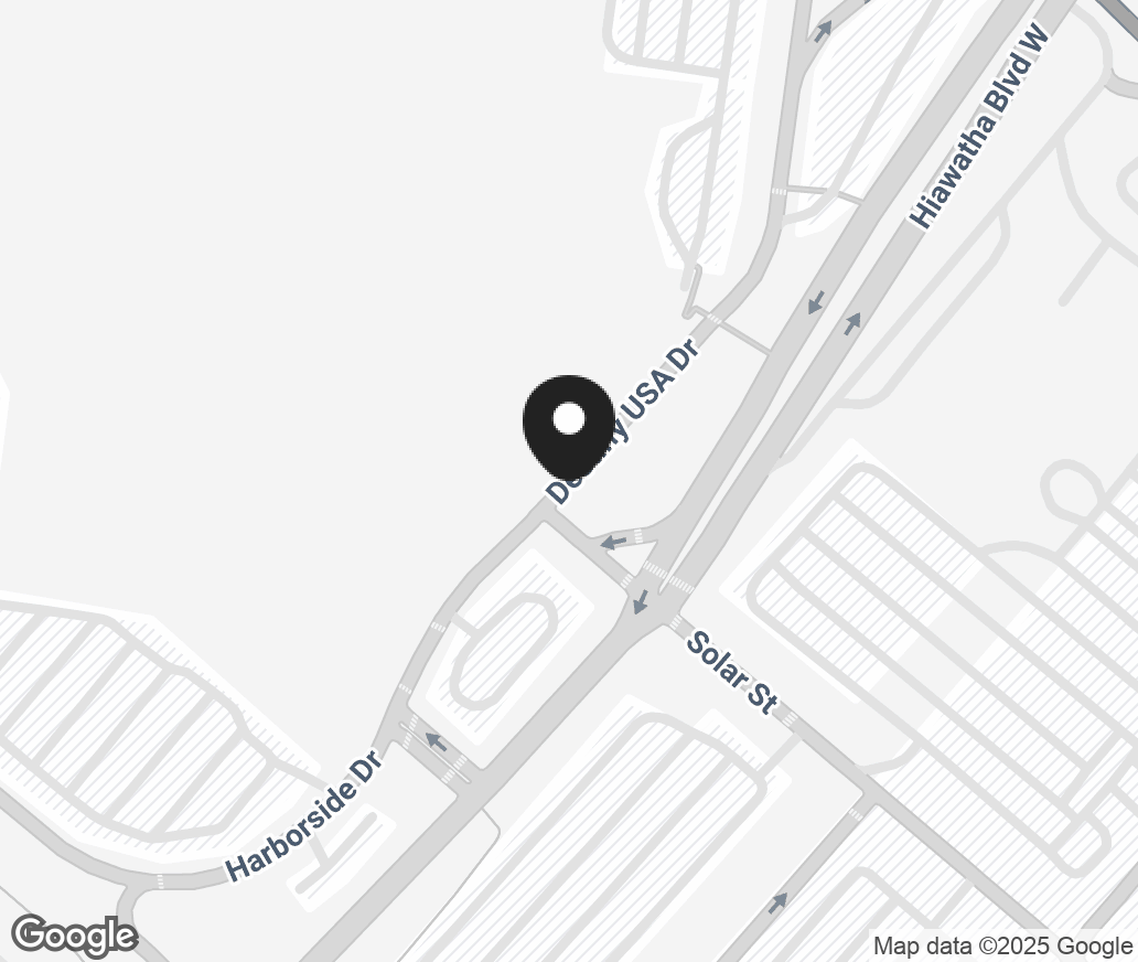 Google Map of 9643 Destiny Usa Drive, Syracuse NY 13204