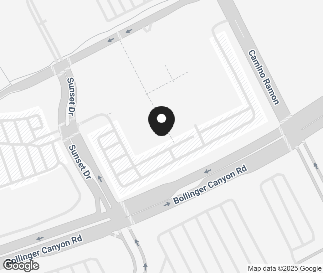 Google Map of 6000 Bollinger Canyon Road Suite 1605, San Ramon CA 94583