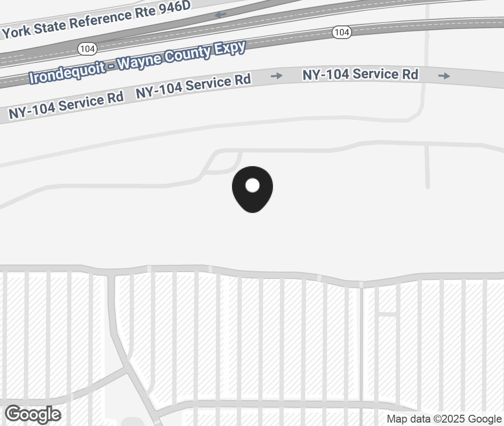 Google Map of 925 Holt Rd, Webster NY 14580