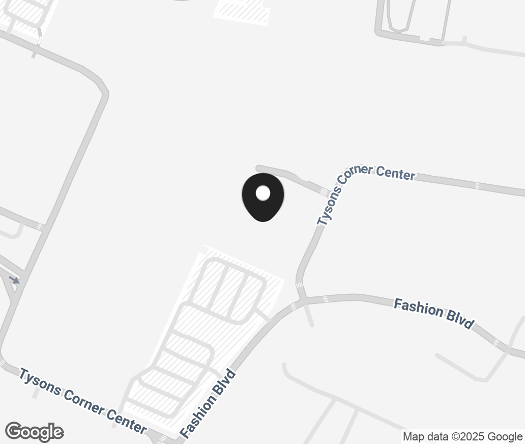 Google Map of 8075 Tysons Corner Center, McLean VA 22102