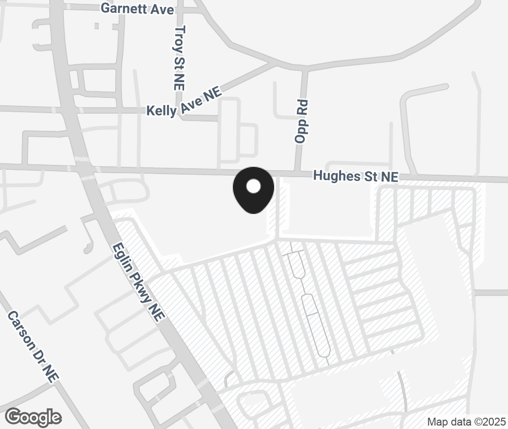 Google Map of 99 Eglin Parkway, Fort Walton Beach FL 32548