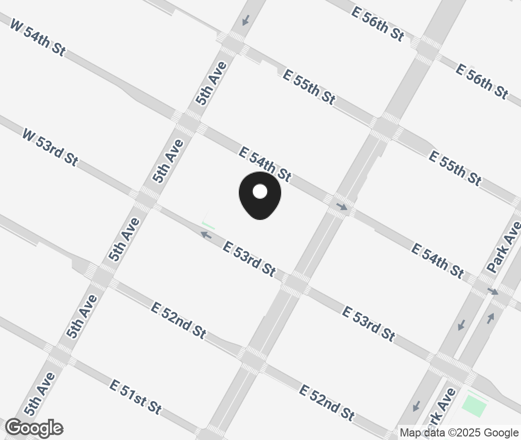 Google Map of 520 Madison Ave, New York NY 10022