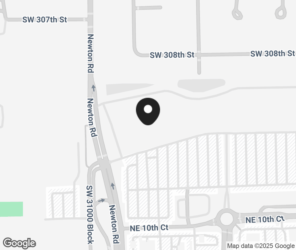 Google Map of 2455 Ne 10Th Ct, Homestead FL 33033