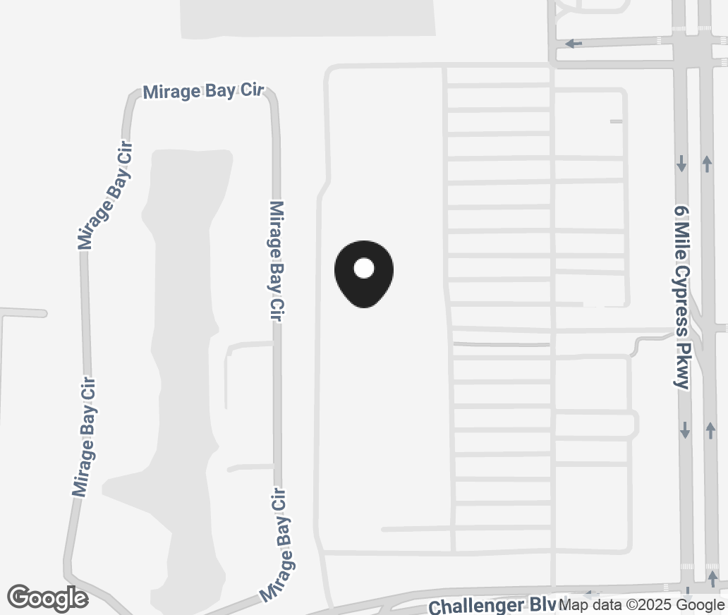 Google Map of 9370 Ben C Pratt/6 Mile Cypress Pkwy, Fort Myers FL 33966