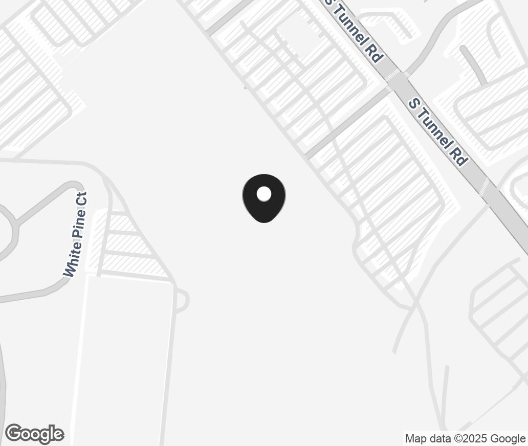 Google Map of 3 South Tunnel Rd, Asheville NC 28805