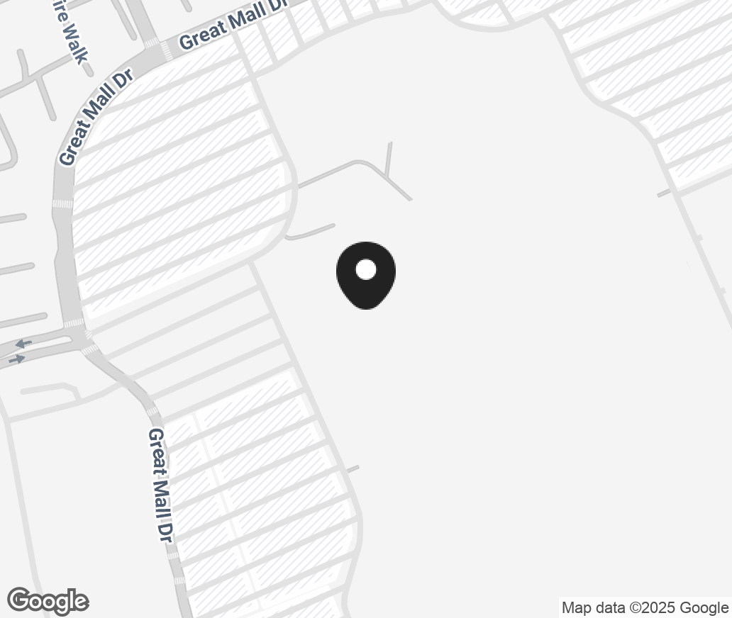 Google Map of 1150 Great Mall Rd, Milpitas CA 95035