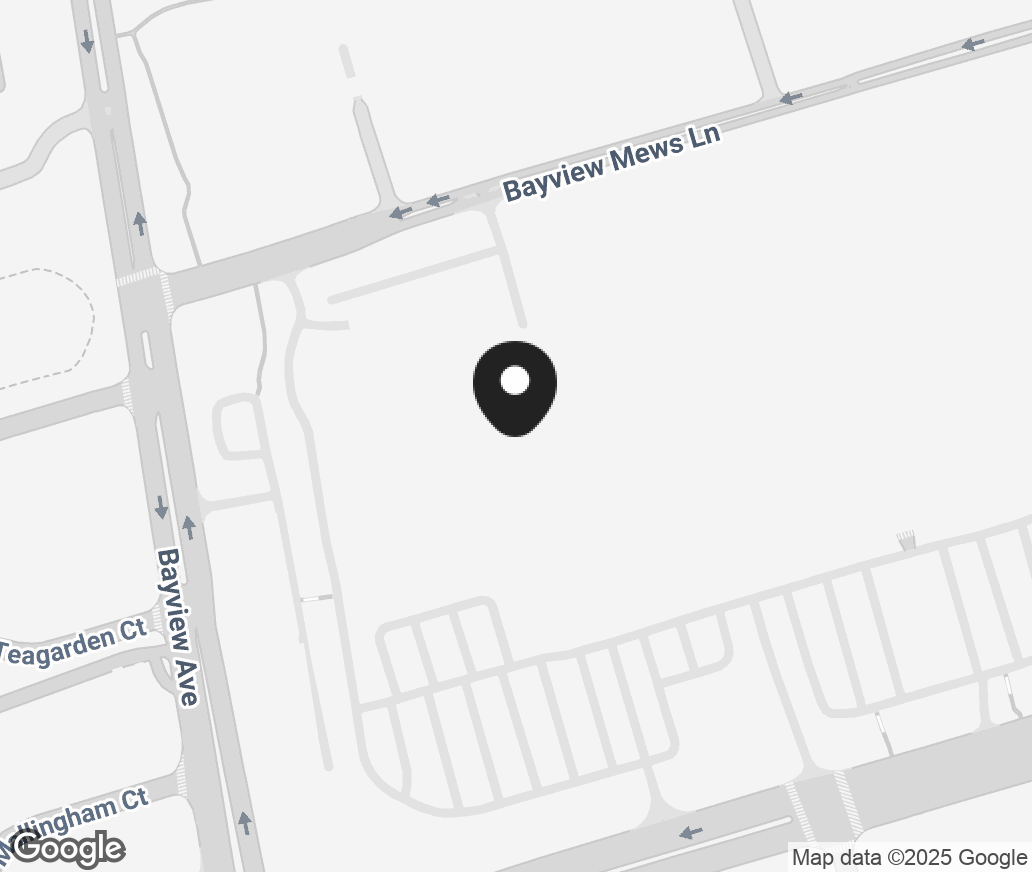 Google Map of 2901 Bayview Avenue Unit 154, Toronto ON M2K1E6