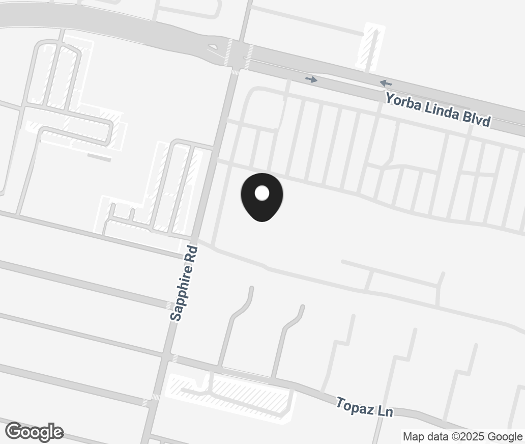 Google Map of 3204 Yorba Linda Blvd, Fullerton CA 92831