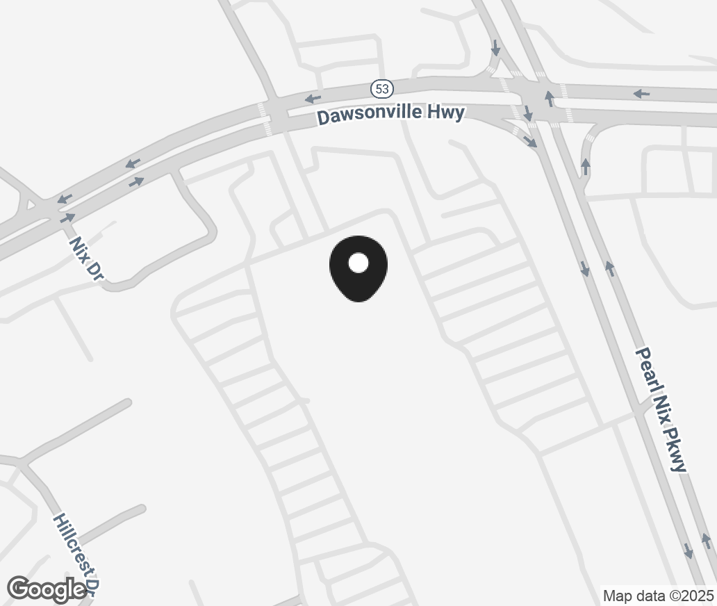 Google Map of 150 Pearl Nix Parkway, Gainesville GA 30501