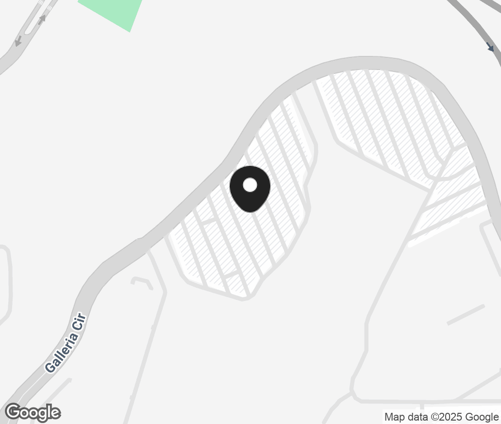 Google Map of 1197 Galleria Blvd, Roseville CA 95678