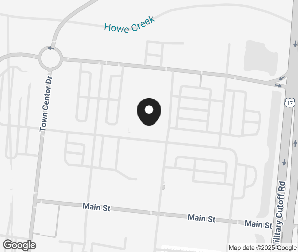 Google Map of 840 Inspiration Drive, Wilmington NC 28405