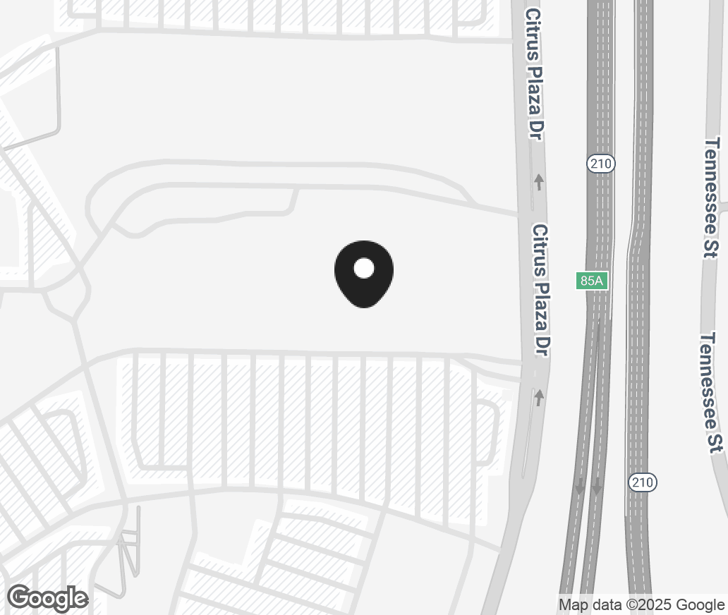 Google Map of 27540 Lugonia Ave, Redlands CA 92374