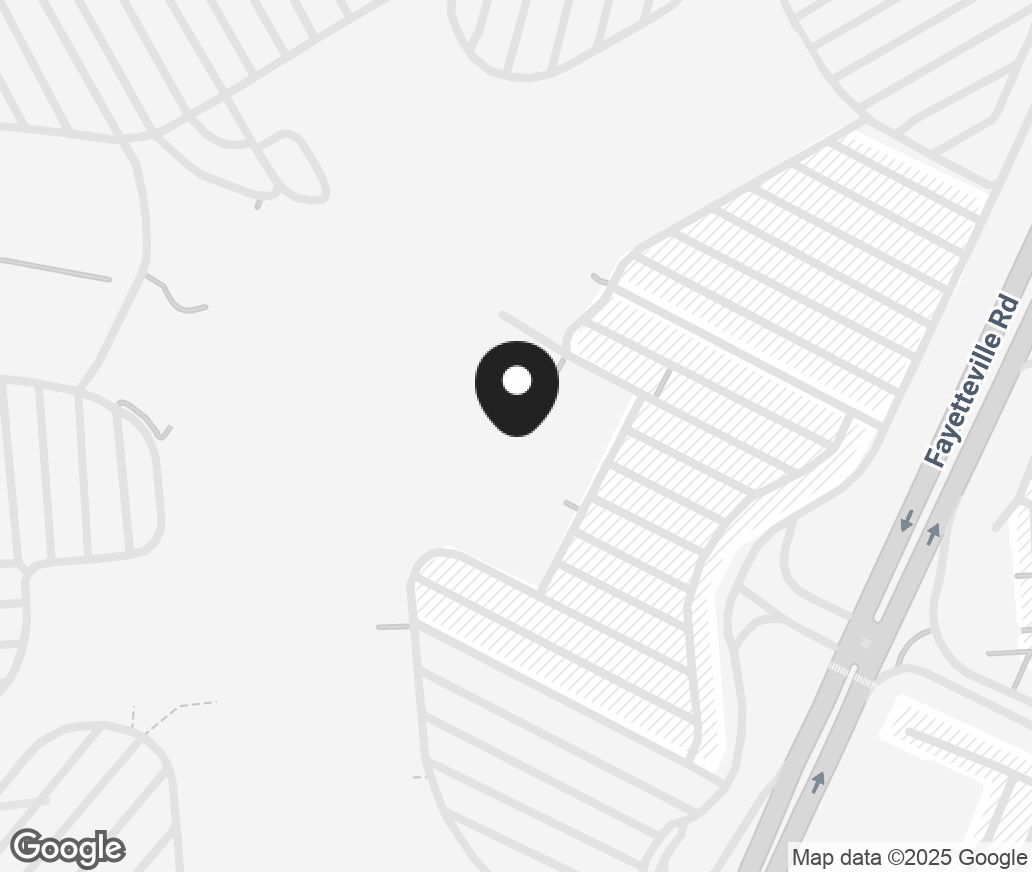 Google Map of 6910 Fayetteville Road Suite 500, Durham NC 27713