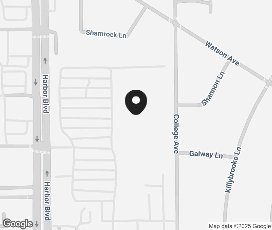 Google Map of 3030 Harbor Blvd Ste A, Costa Mesa CA 92626-2562