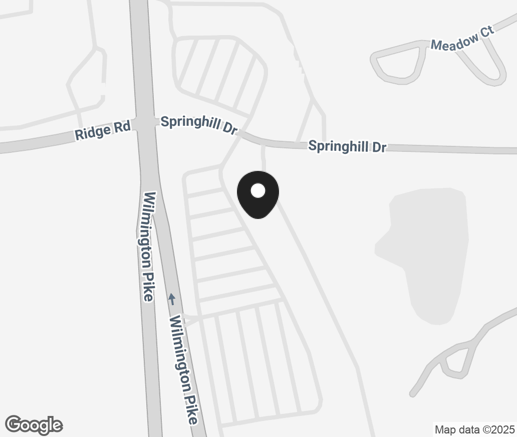 Google Map of 543 Wilmington - West Chester Pike, Glen Mills PA 19342