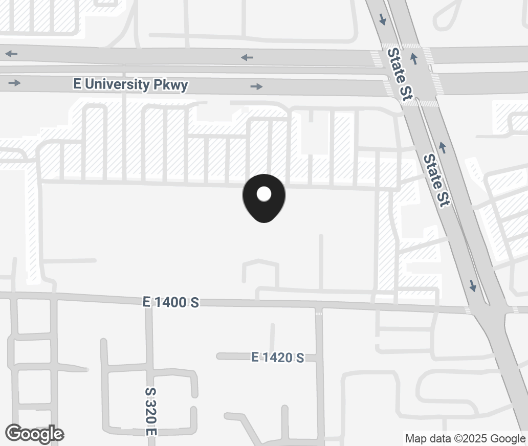 Google Map of 360 E University Parkway, Orem UT 84058