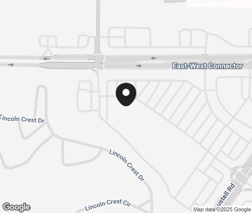 Google Map of 1825 East West Connector Sw, Austell GA 30106