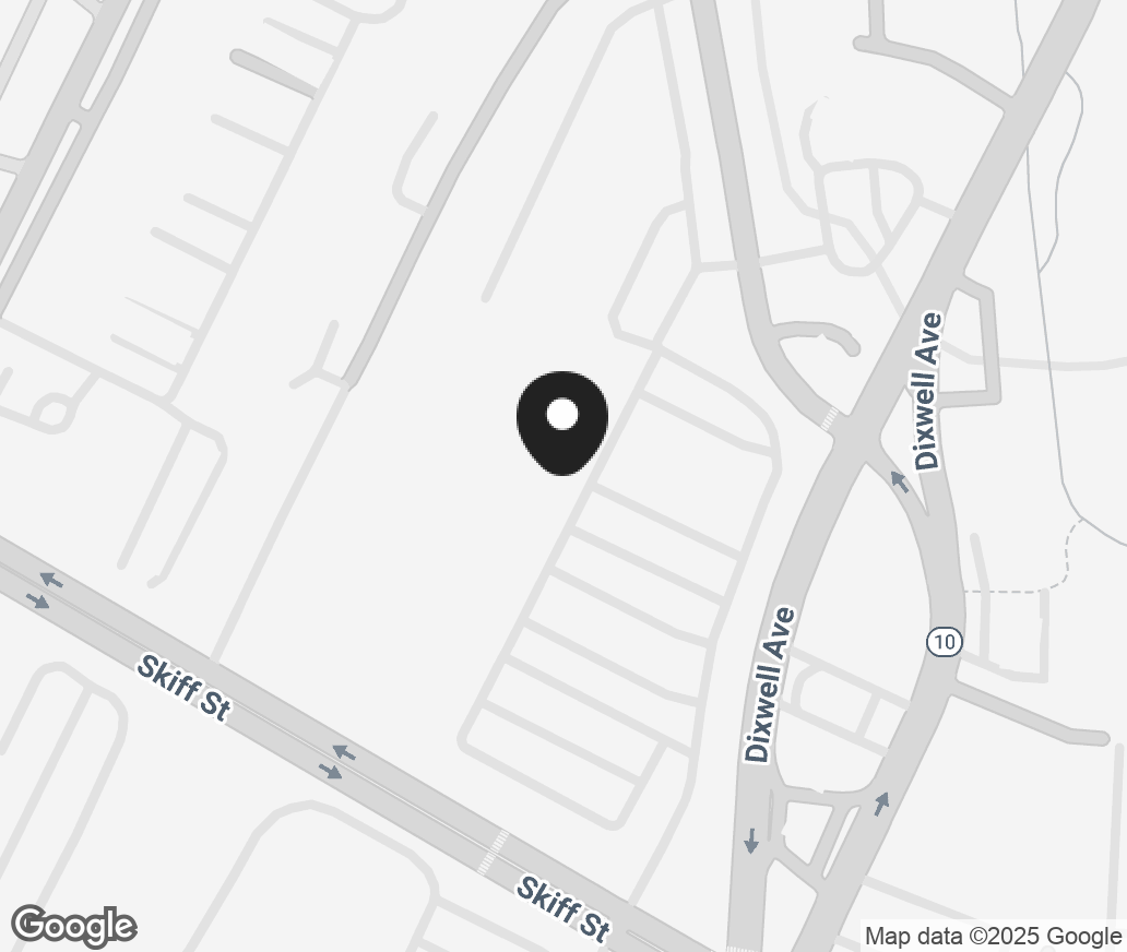 Google Map of 2380 Dixwell Ave, Hamden CT 06514