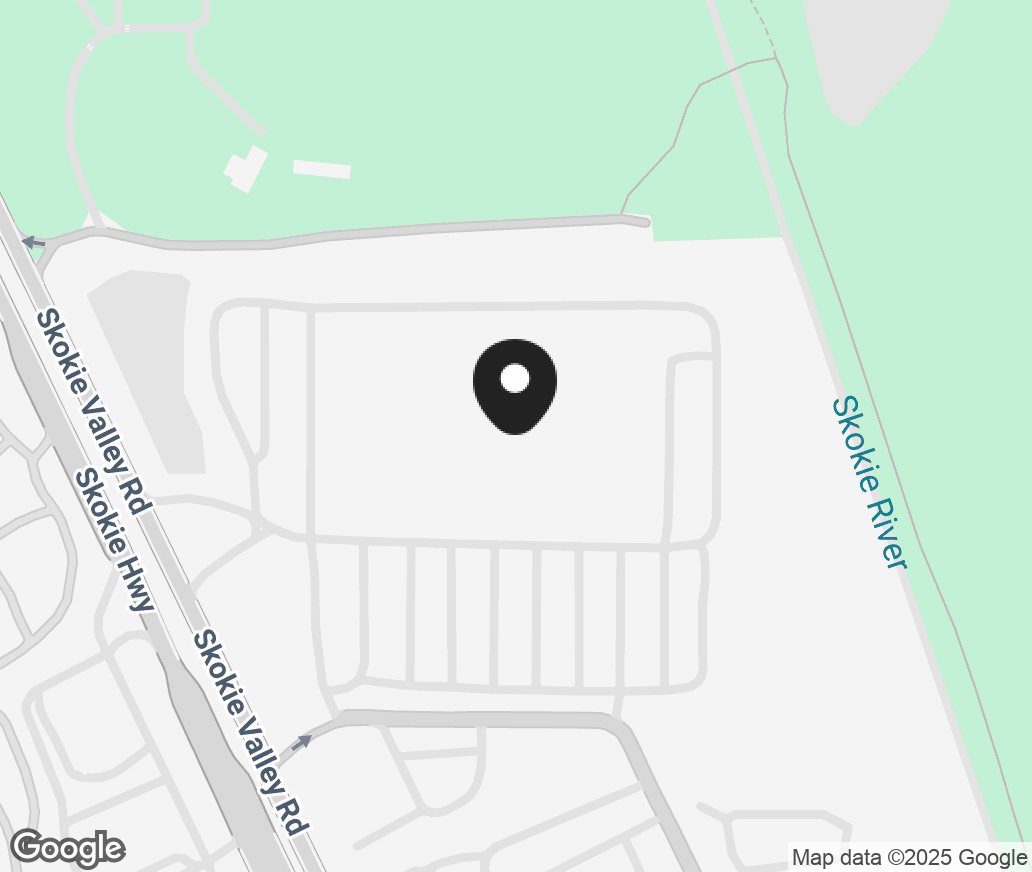 Google Map of 2099 Skokie Valley Rd, Highland Park IL 60035