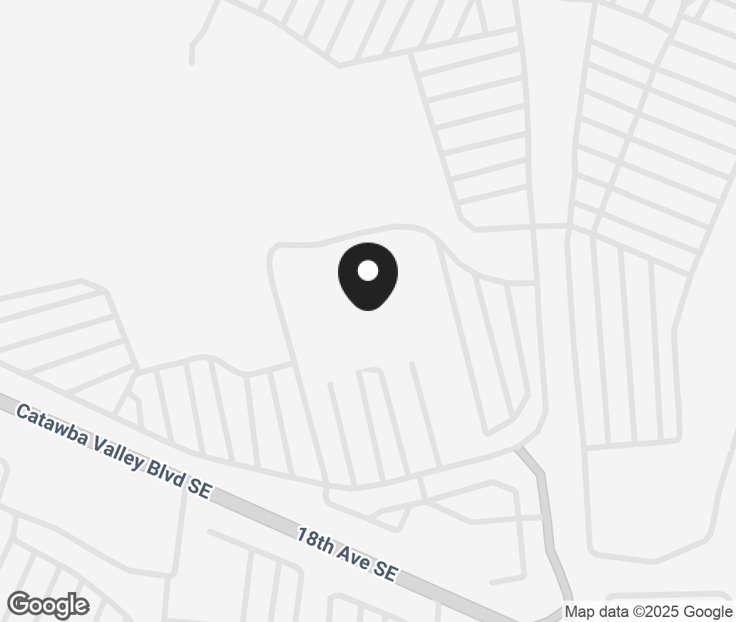 Google Map of 1980 Us Highway 70 Se, Hickory NC 28602