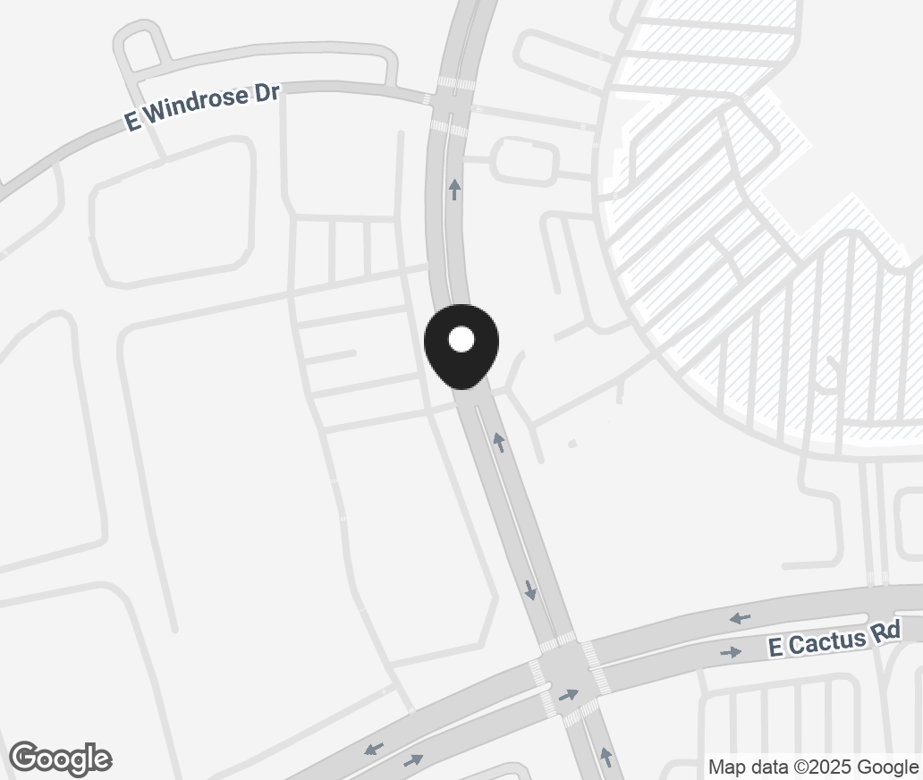 Google Map of 12602 N Paradise Village Pkwy W, Phoenix AZ 85032-7671