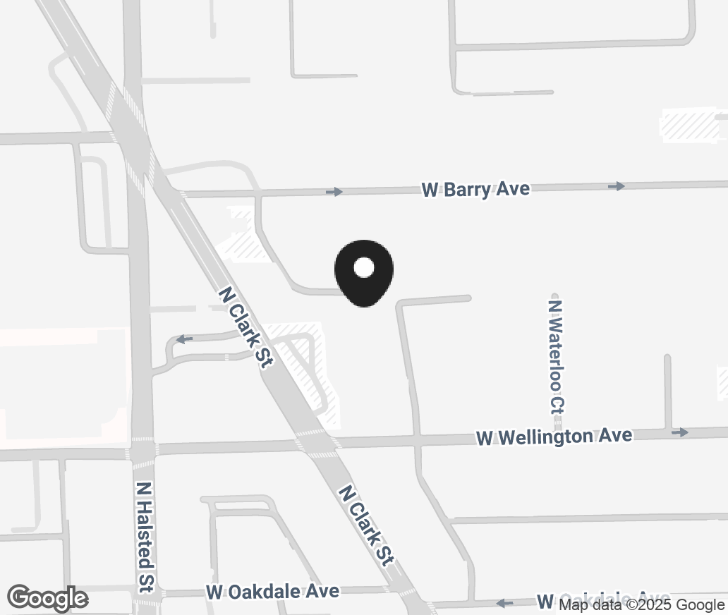 Google Map of 3015 N Clark St, Chicago IL 60657