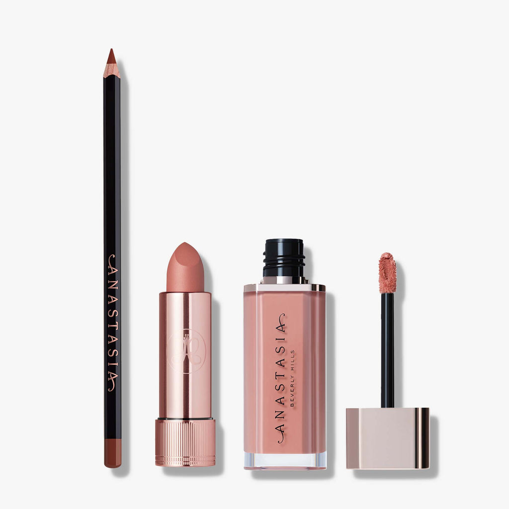 Malt / Blush Brown / Crush | Pucker Up Lip Trio Open