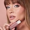 Deep Taupe/ Hush Pink / Pure Hollywood | Pucker Up Lip Trio On Model