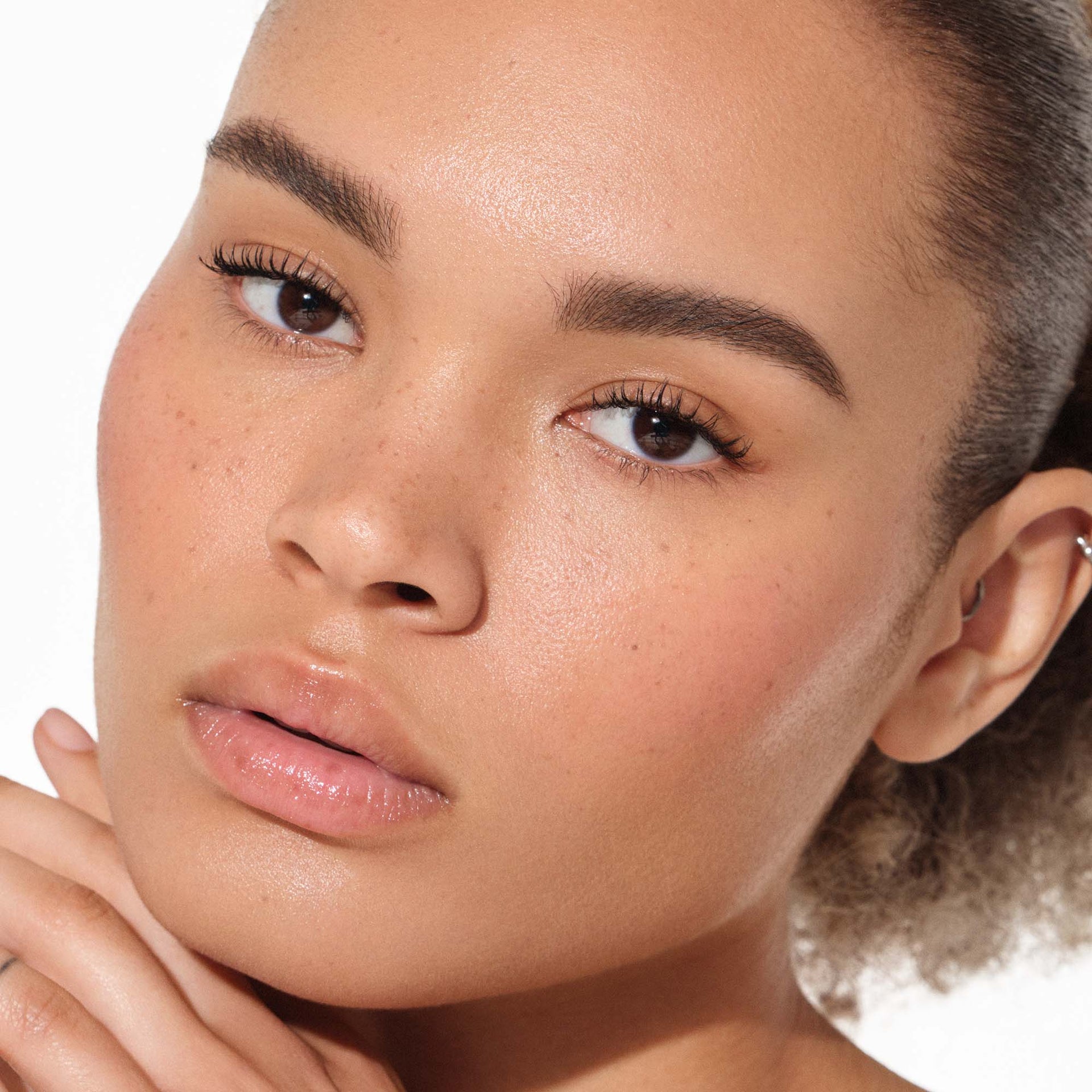 Medium Brown | Ultimate Brow Essentials Kit On Model