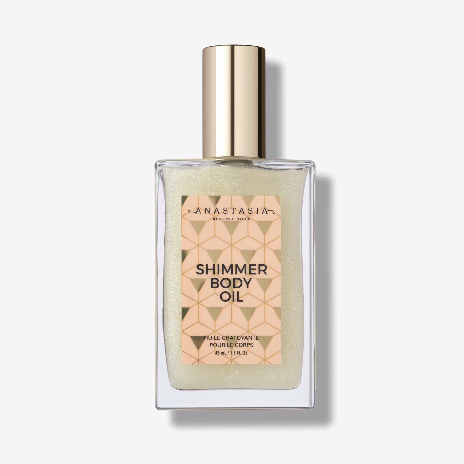 White | Shimmer Body Oil