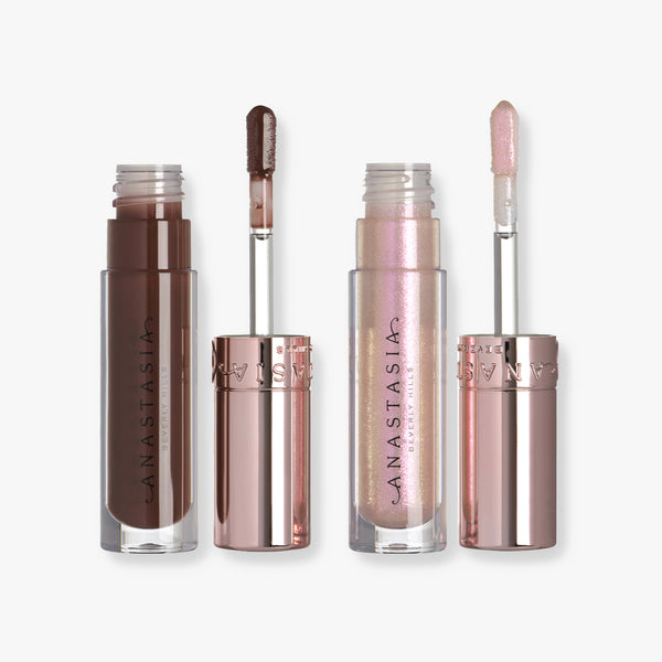 Aura + Molten | High Shine Mini Lip Gloss Duo